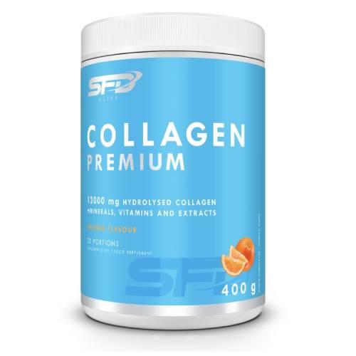 Miniaturka artykułu - SFD Collagen Premium o smaku Pomarańczowym, 400 g