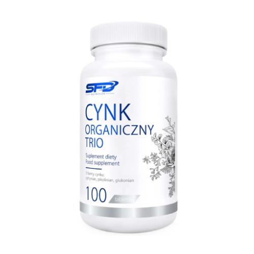 Miniaturka artykułu - SFD Cynk organiczny Trio, 100 tabl.