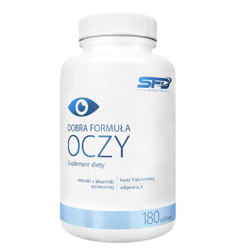 Miniaturka artykułu - SFD Dobra Formuła Oczy, 180tabl.