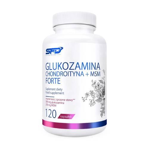 Miniaturka artykułu - SFD Glukozamina Chondroityna MSM Forte, 120 kaps.