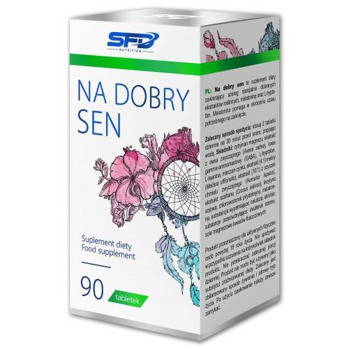 Miniaturka artykułu - SFD NA DOBRY SEN, 90tabl. USZKODZONE OPAKOWANIE / BRAK ZAKRĘTKI