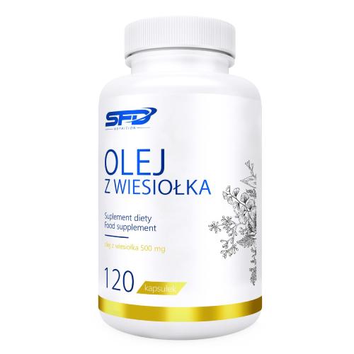Miniaturka artykułu - SFD Olej z wiesiołka, 120 kaps.