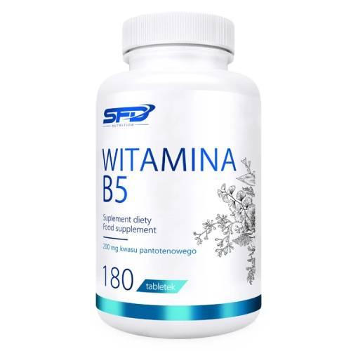 Miniaturka artykułu - SFD Witamina B5, 180 tabl.
