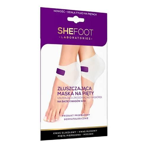 Miniaturka artykułu - SHEFOOT LABORATORIES Złuszczająca maska na pięty, 1 para