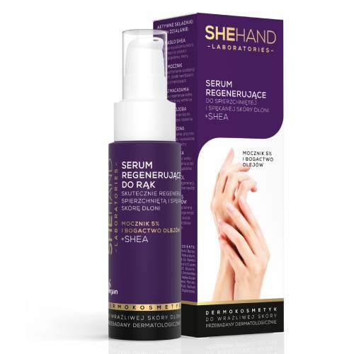 Miniaturka artykułu - Shehand Laboratories Serum regenerujące do rąk, 50 ml