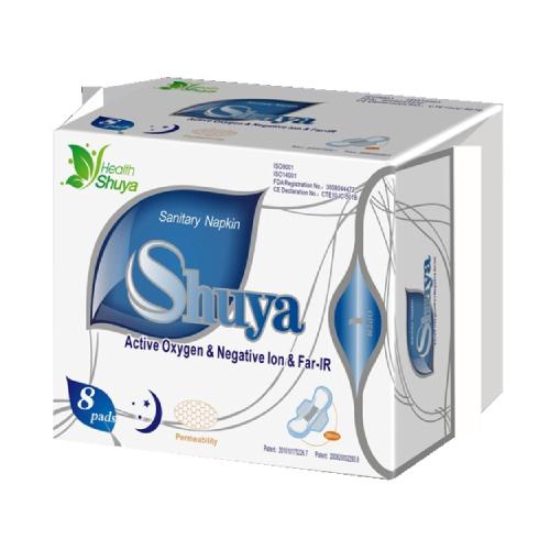 Miniaturka artykułu - SHUYA HEALTH Podpaski nocne, 8 szt.