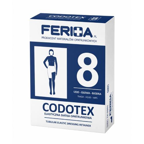 Miniaturka artykułu - Codotex Siatka opatrunkowa elastyczna nr 8, 1 szt.
