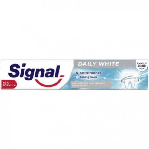 Miniaturka artykułu - SIGNAL Daily White Pasta do zęb&oacute;w, 75ml