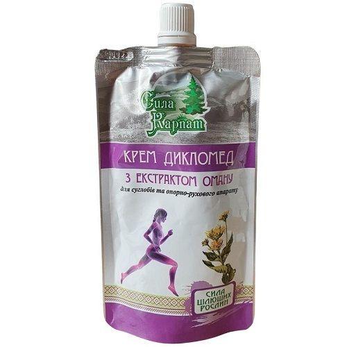 Miniaturka artykułu - SIŁA KARPAT Diklomed krem do ciała z omanem, 100 ml