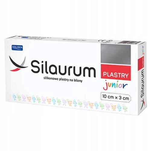 Miniaturka artykułu - Silaurum Junior Silikonowe plastry na blizny, 6 plastr&oacute;w