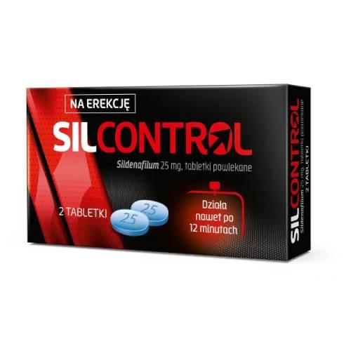 Miniaturka artykułu - Silcontrol 0,025g, 2 tabletki