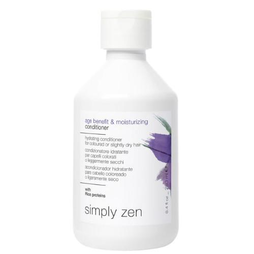 Miniaturka artykułu - SIMPLY ZEN AGE BENEFIT & MOISTURIZING Odżywka nawilżająca do włosów, 250ml