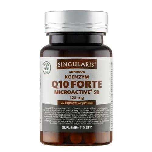 Miniaturka artykułu - SINGULARIS Koenzym Q10 Forte 120mg,  30 kapsułek KR&Oacute;TKA DATA  30.09.2026