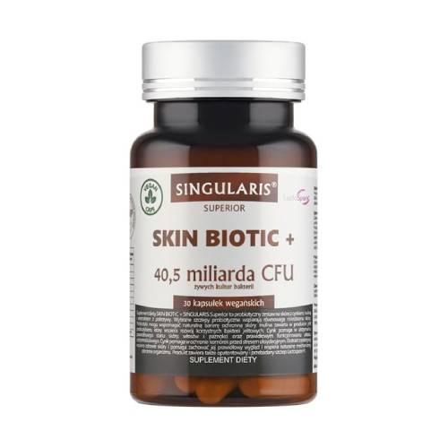 Miniaturka artykułu - Singularis Skin Biotic + 40,5 miliarda CFU, 30 kaps.