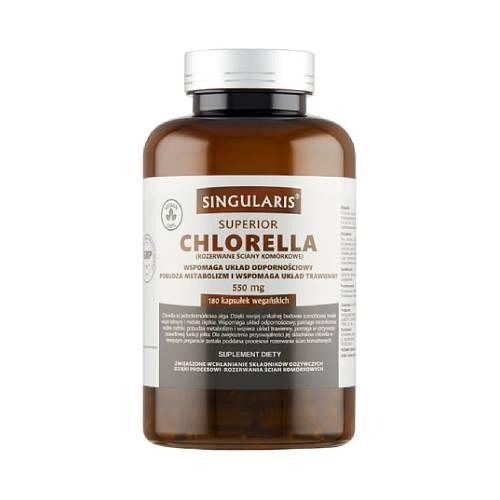Miniaturka artykułu - Singularis Superior Chlorella, 180 kaps.