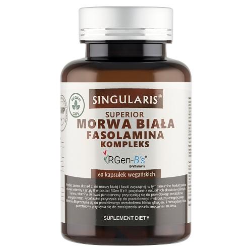 Miniaturka artykułu - SINGULARIS Superior morwa biała fasolamina, 60 sztuk