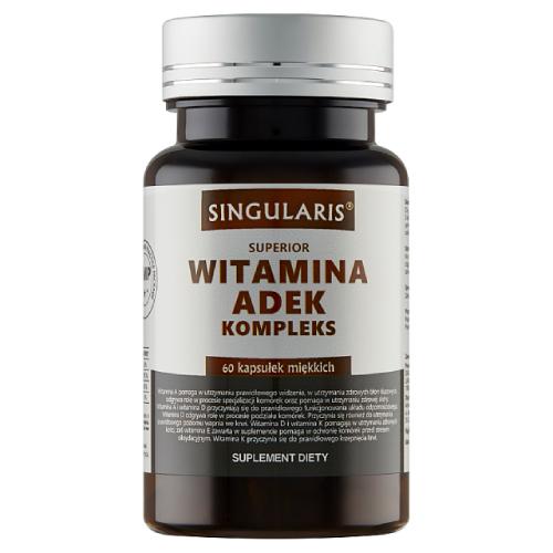 Miniaturka artykułu - SINGULARIS Witamina ADEK Kompleks, 60 kaps.