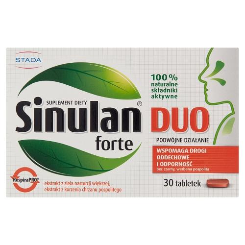 Miniaturka artykułu - SINULAN DUO FORTE, 30 tabletek
