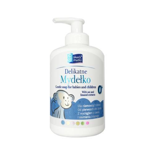 Miniaturka artykułu - SKARB MATKI Delikatne mydełko, 275 ml USZKODZONA POMPKA