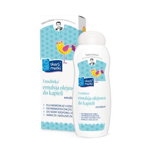 Miniaturka artykułu - SKARB MATKI EMULINKA Emulsja do kąpieli, 250 ml 
