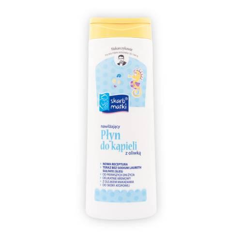 Miniaturka artykułu - SKARB MATKI Płyn do kąpieli nawilżający, 400 ml
