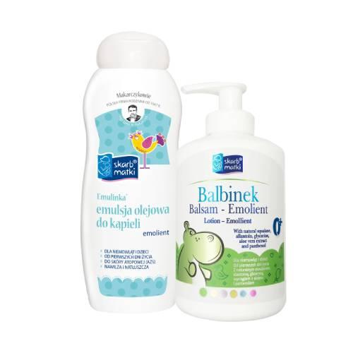 Miniaturka artykułu - SKARB MATKI Zestaw Emulinka, 250ml + Balbinek balsam, 275ml