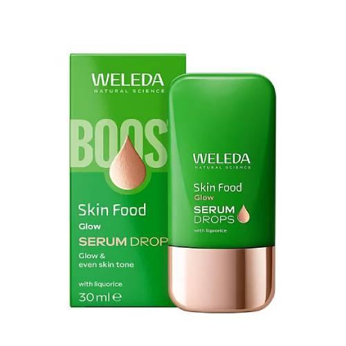 Miniaturka artykułu - Weleda Skin Food Rozświetlające serum w kroplach, 30 ml