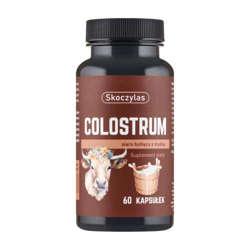 Miniaturka artykułu - Skoczylas Colostrum siara bydlęca z inuliną, 60 kaps.