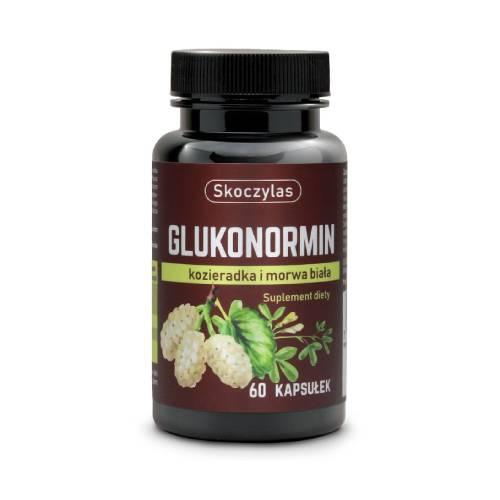 Miniaturka artykułu - SKOCZYLAS Glukonormin, 60kaps.