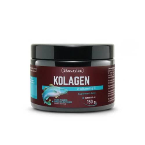 Miniaturka artykułu - SKOCZYLAS Kolagen z dorsza atlantyckiego z witaminą C, 150g