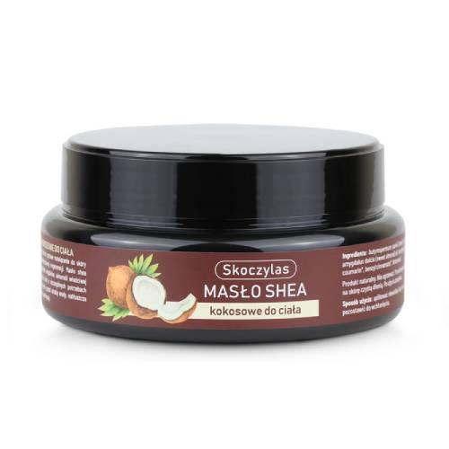 Miniaturka artykułu - SKOCZYLAS Masło shea kokosowe do ciała, 200ml