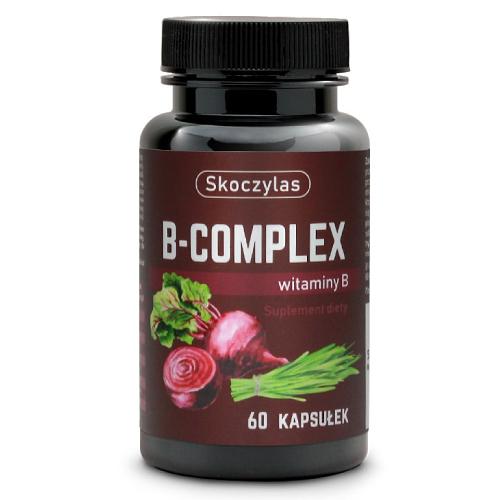 Miniaturka artykułu - Skoczylas Witamina B-Complex, 60 kaps.