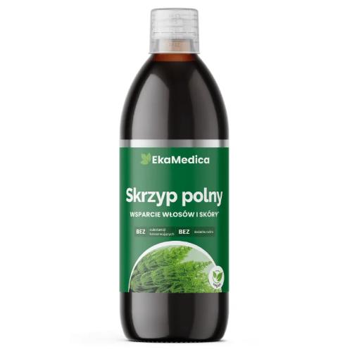 Miniaturka artykułu - Skrzyp polny Sok EkaMedica sok - 500 ml