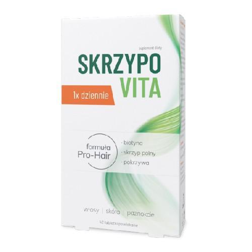 Miniaturka artykułu - SKRZYPOVITA 1 x dziennie - 42 tabletki USZKODZONE OPAKOWANIE TEKTUROWE