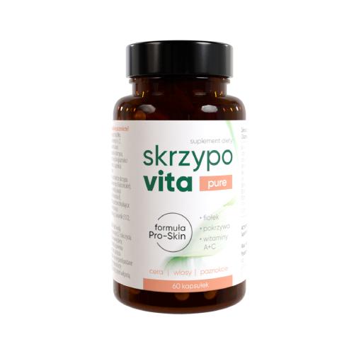 Miniaturka artykułu - SKRZYPOVITA PURE Pro-Skin, 60 kapsułek