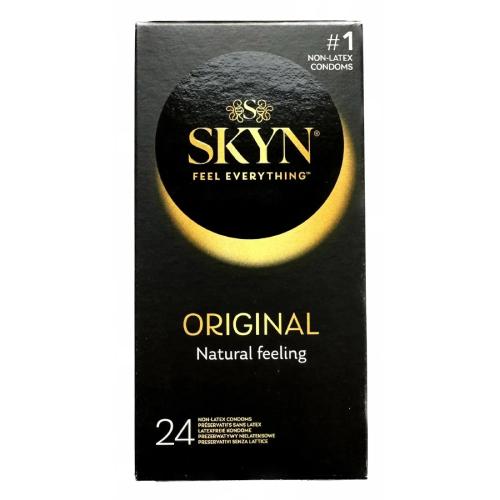 Miniaturka artykułu - UNIMIL SKYN ORIGINAL Prezerwatywy nielateksowe, 24 szt.