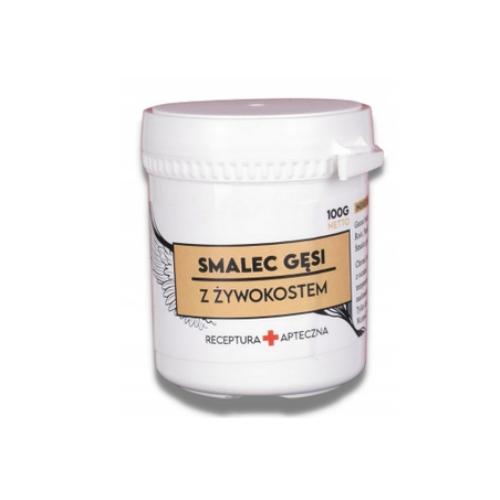 Miniaturka artykułu - Smalec gęsi z żywokostem, 100g