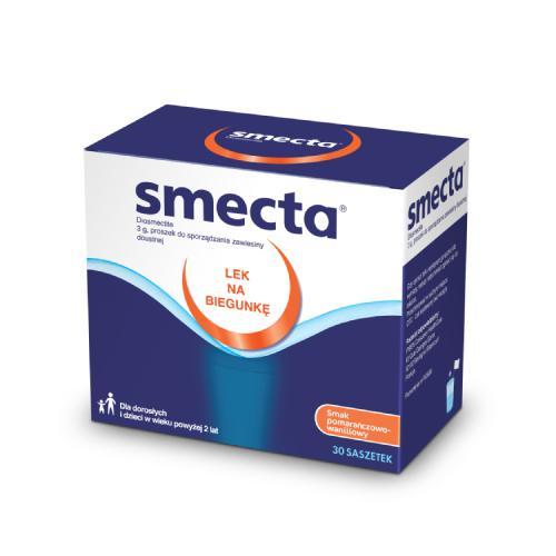 Miniaturka artykułu - Smecta proszek 3,76 g - 30 saszetek BRAK OPAKOWANIA