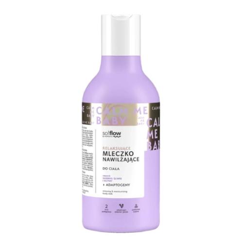 Miniaturka artykułu - so!flow by Vis Plantis Mleczko do ciała (jeżyna/śliwka), 400ml
