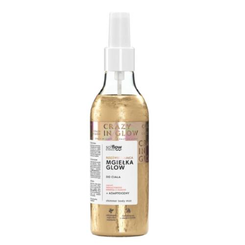 Miniaturka artykułu - so!flow by Vis Plantis Rozświetlająca mgiełka do ciała, 150ml