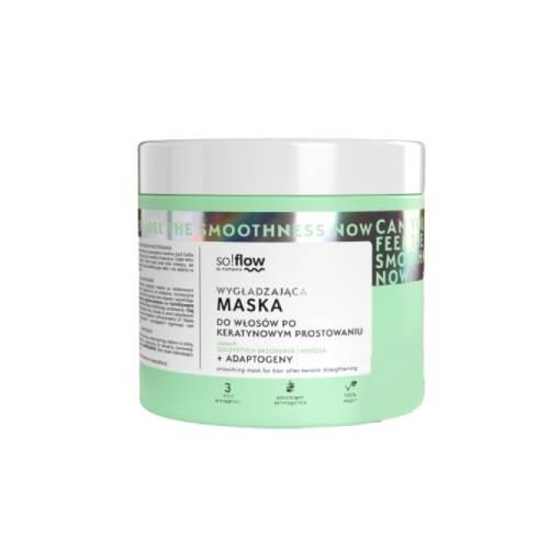 Miniaturka artykułu - So!Flow Maska do włos&oacute;w Keratynowa, 400 ml
