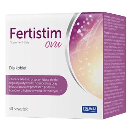Miniaturka artykułu - Fertistim Ovu smak owoce leśne, 30 sasz.