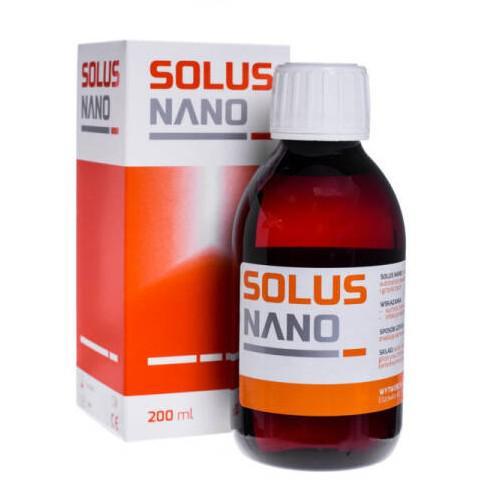 Miniaturka artykułu - Solus Nano Roztw&oacute;r nawilżający jamę ustną, 200ml USZKODZONE BRAK TEKTUROWEGO OPAKOWNIA