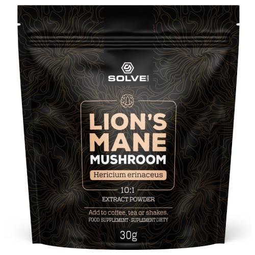 Miniaturka artykułu - Solve Labs Lion's Mane Sopl&oacute;wka Jeżowata, 30 g