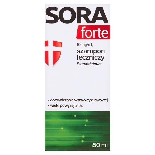 Miniaturka artykułu - SORA FORTE Szampon leczniczy - 50 ml USZKODZONE OPAKOWANIE TEKTUROWE