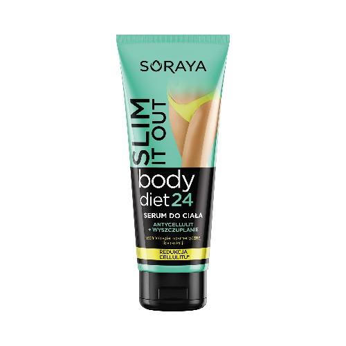 Miniaturka artykułu - SORAYA Body Diet24 Antycellulit & Wyszczuplenie serum do ciała, 200ml
