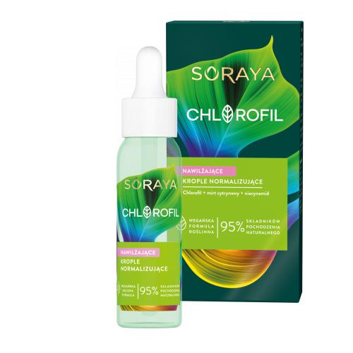 Chul Rofik SORAYA CHLOROFIL Nawilżające Krople Normalizujące do twarzy, 30ml ...