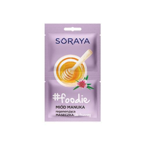 Soraya Foodie Mi&oacute;d Manuka regenerująca maseczka do twarzy, 2x5ml