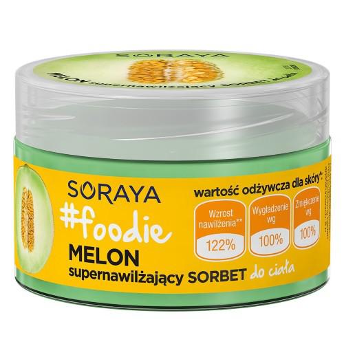 Soraya Foodie Supernawilżający sorbet do ciała Melon, 200ml