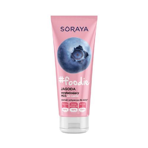 SORAYA Foodie wygładzający mus do ciała Jagoda, 200ml